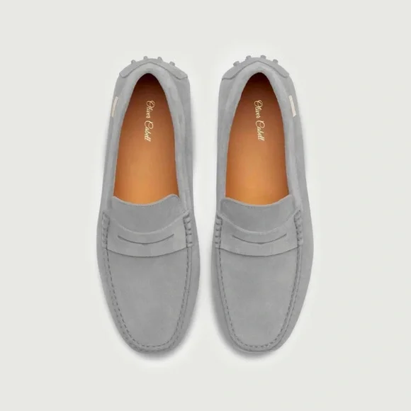 Oliver Cabell Driver Loafer Light Grey 9 - Picture 10 of 10